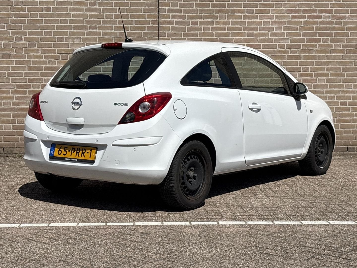 Opel Corsa 1.3 CDTi EcoFlex Cosmo | Leder | Airco |, Auto's, Wit, Parkeersensor, Te koop, Stadsauto
