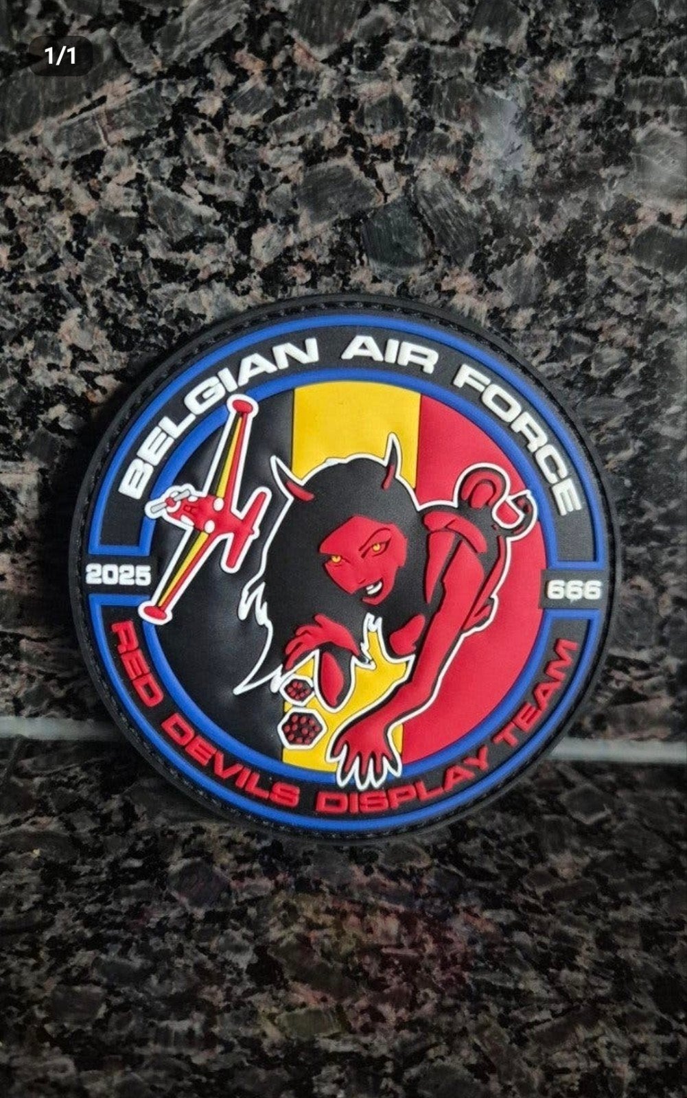 patch., Enlèvement ou Envoi, Armée de l'air, Emblème ou Badge