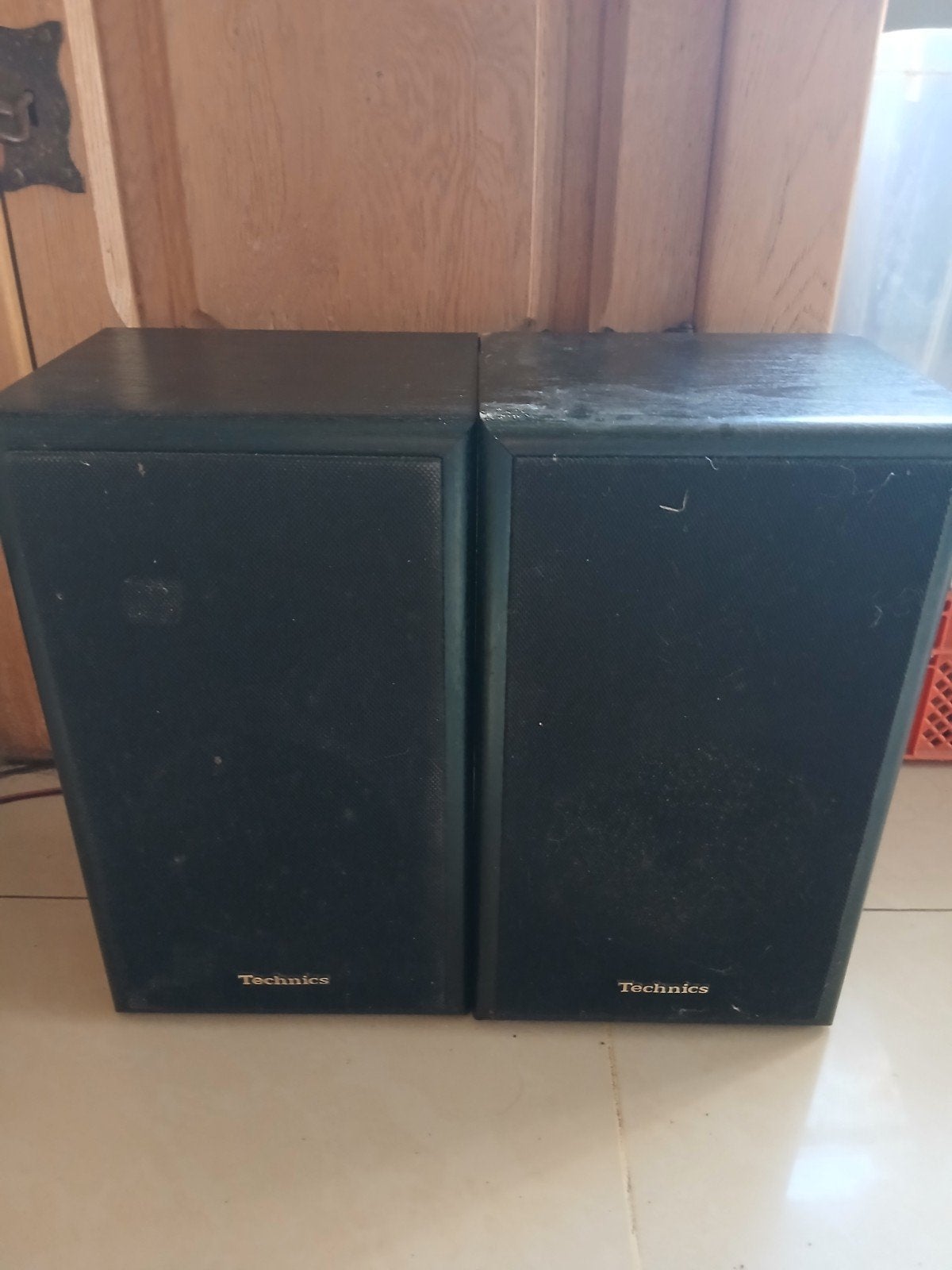 Technics SB-F911 Vintage Boekenplank Luidsprekers – Goed Gel, TV, Hi-fi & Vidéo, Enceintes, Enlèvement