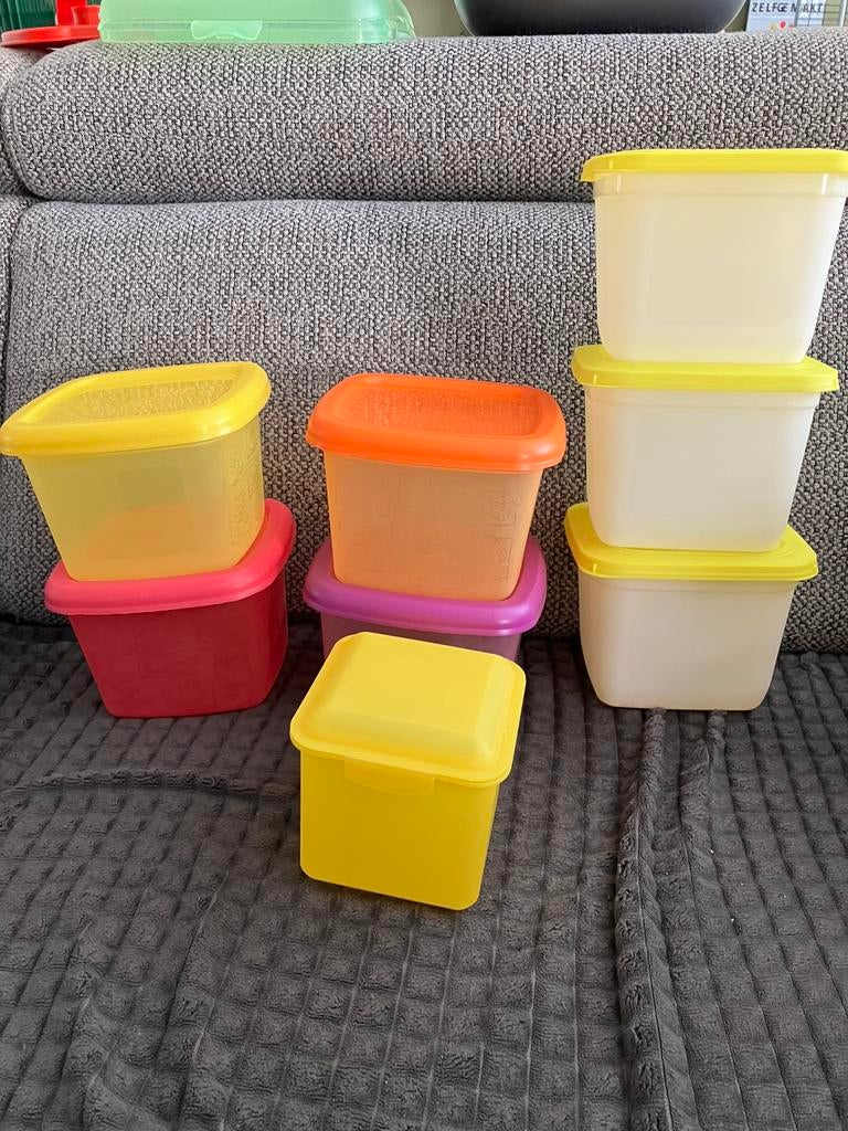 Lot de 8 boîtes de rangement, Enlèvement ou Envoi