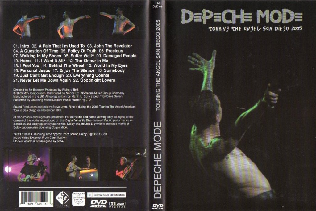 DVD - DEPECHE MODE - TOURING THE ANGEL SAN DIEGO 2005, Envoi, Neuf, dans son emballage, Concert