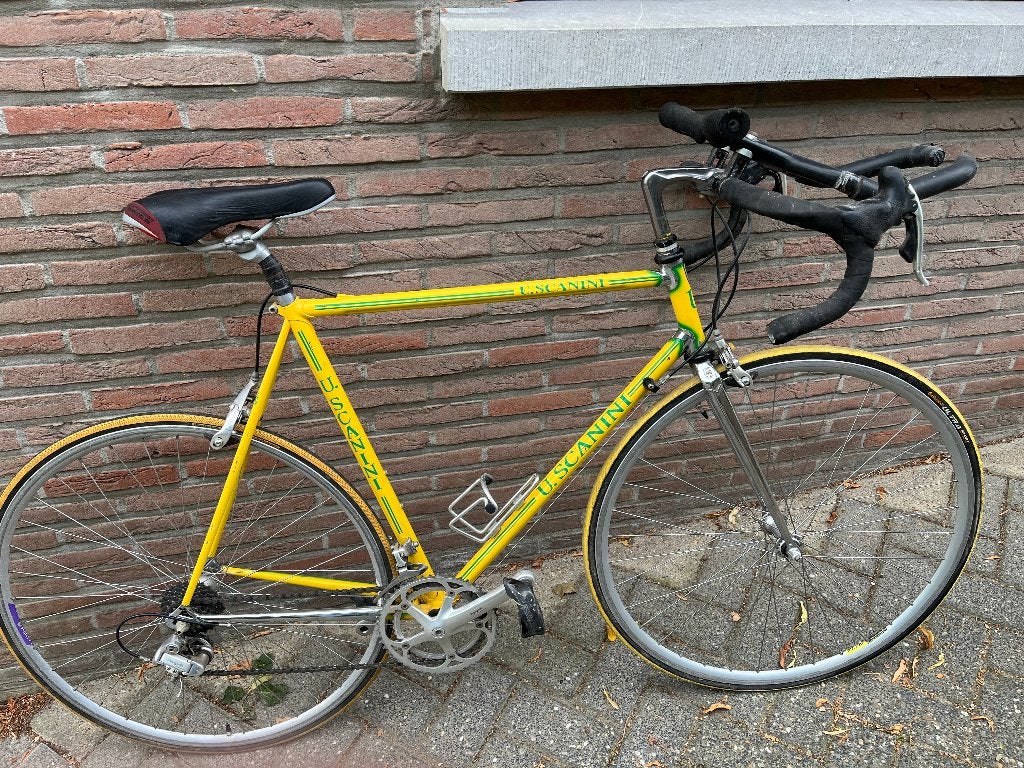 koersfiets uscanini, Ophalen, Gebruikt