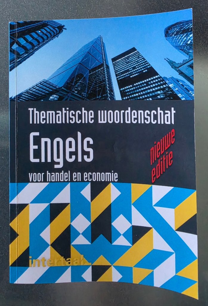 Thematische woordenschat Engels voor handel en economie, Boeken, Ophalen, Hoger Onderwijs, Zo goed als nieuw, Intertaal