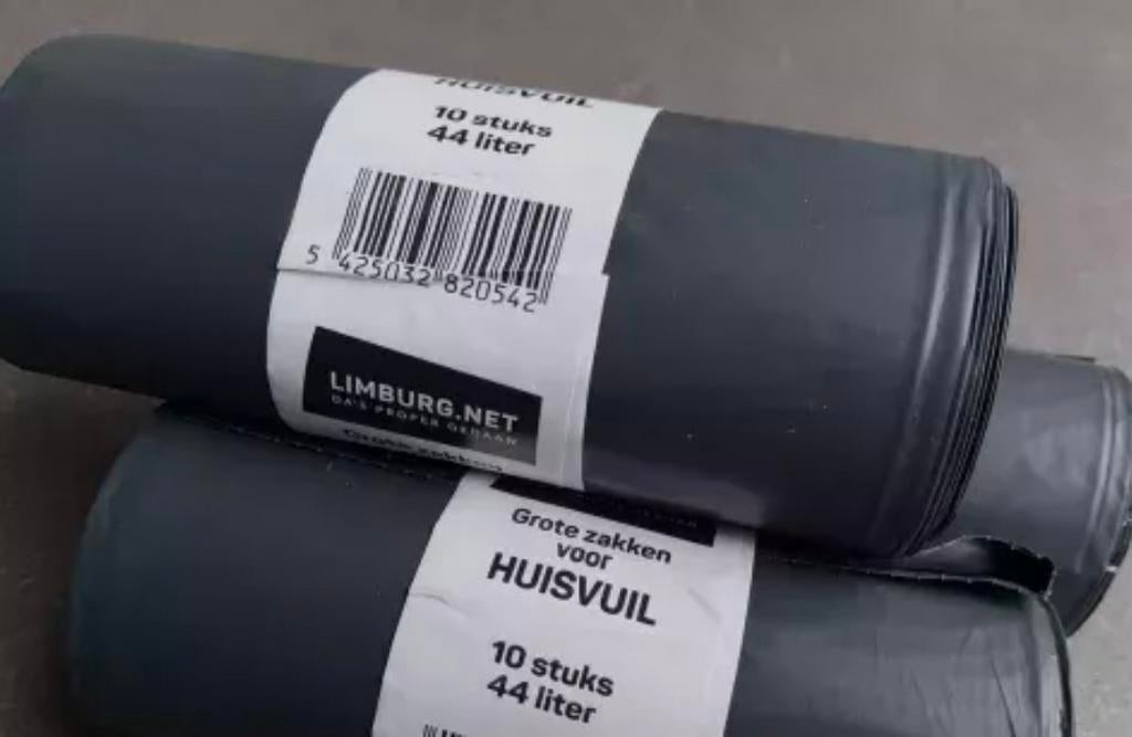 Huisvuilzakken Limburg. net, Ophalen