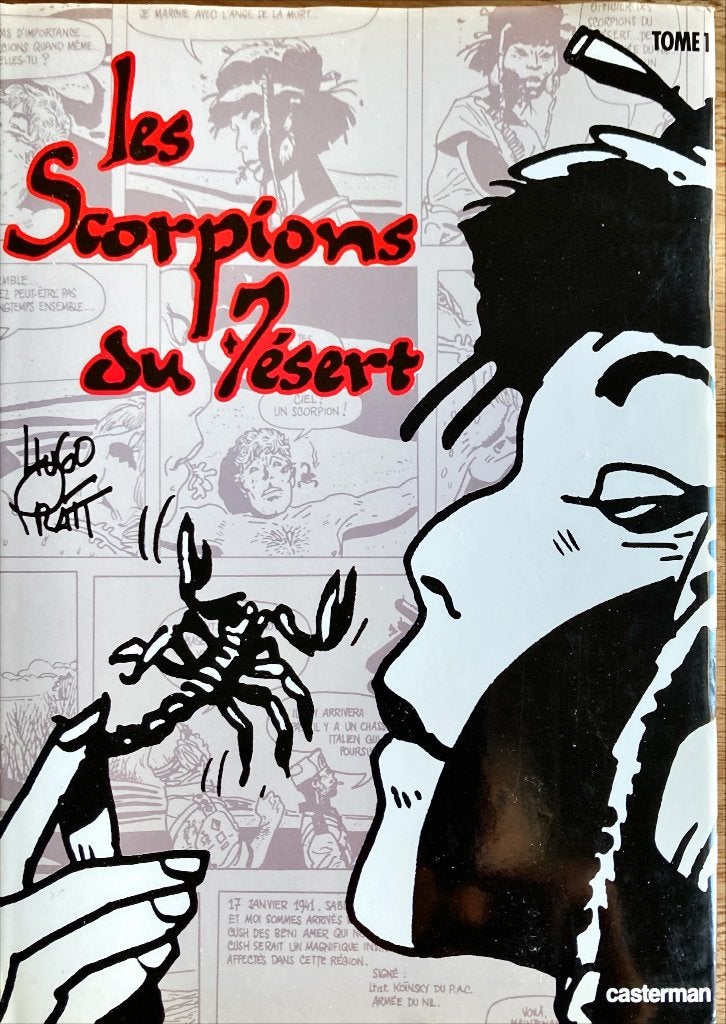 Pratt - Desert Scorpions (1e editie in kleur), Boeken, Gelezen, Eén stripboek, Ophalen of Verzenden, Hugo Pratt