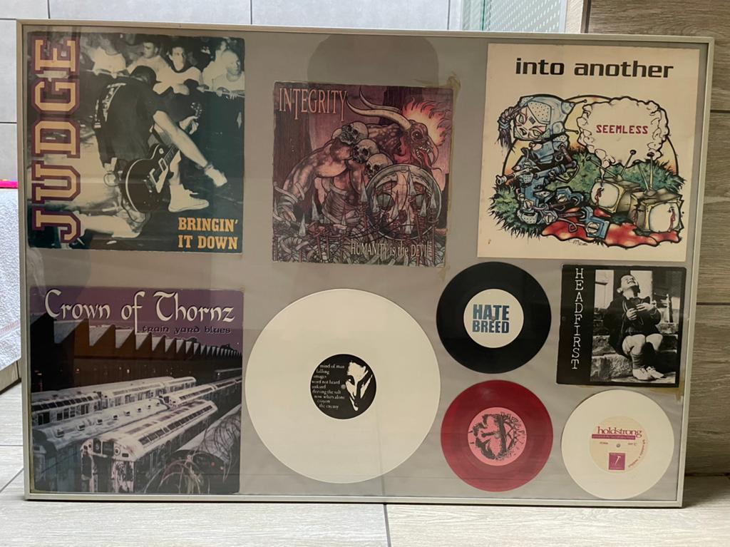 Kader originele vinyl hoezen / platen - Hardcore Punk/Rock, Enlèvement, Utilisé