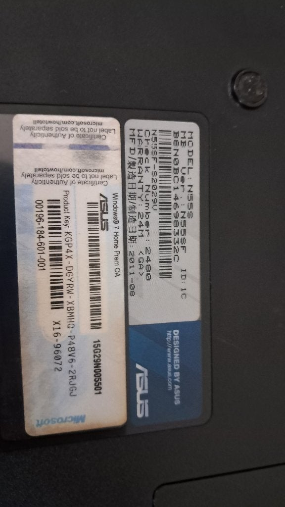 Pc portable asus, Informatique & Logiciels, Asus, Enlèvement ou Envoi, Utilisé, Azerty