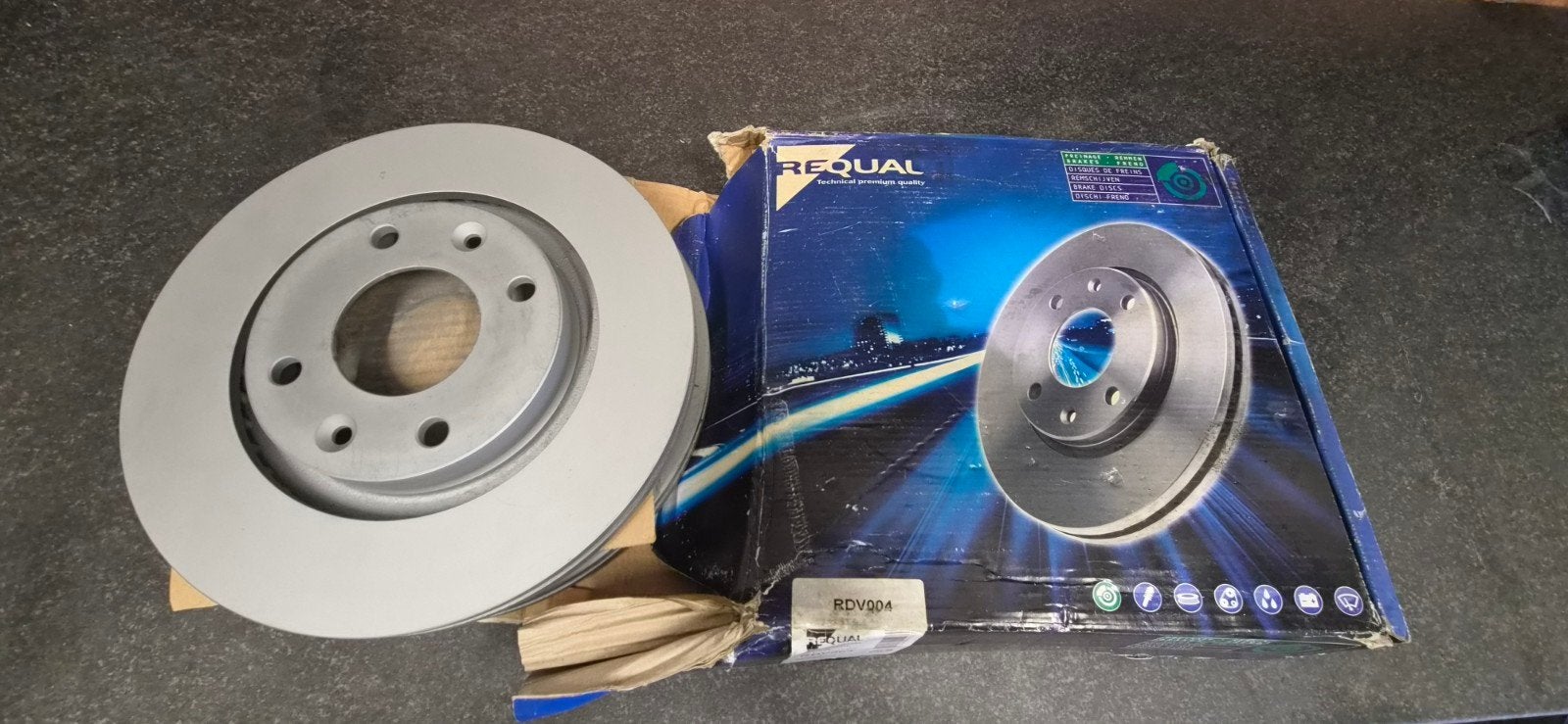 Nouveau jeu de disques de frein (avant) - Peugeot Citroën, Enlèvement, Citroën