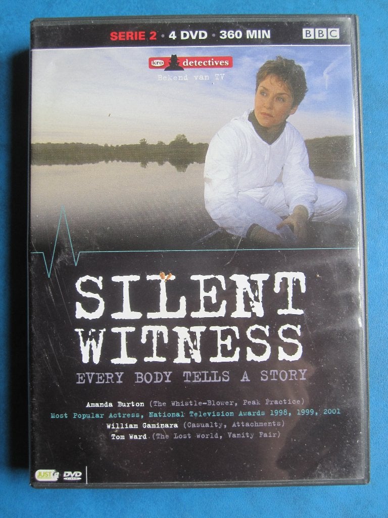 Silent Witness - Serie 2 (1997) 4 disc, Cd's en Dvd's, Dvd's | Tv en Series, Vanaf 16 jaar, Boxset, Ophalen of Verzenden, Zo goed als nieuw