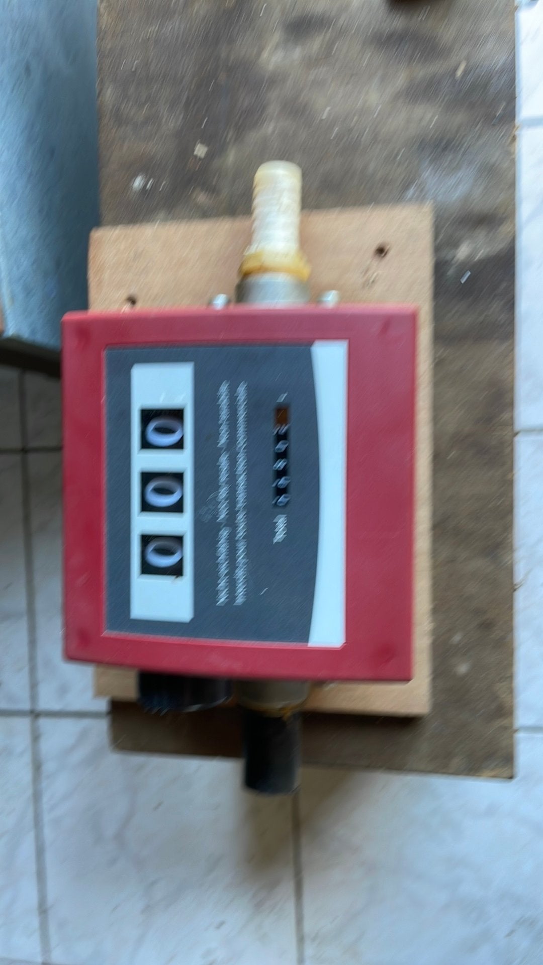 Teller voor mazout pomp, Doe-het-zelf en Bouw, Ophalen, Gebruikt