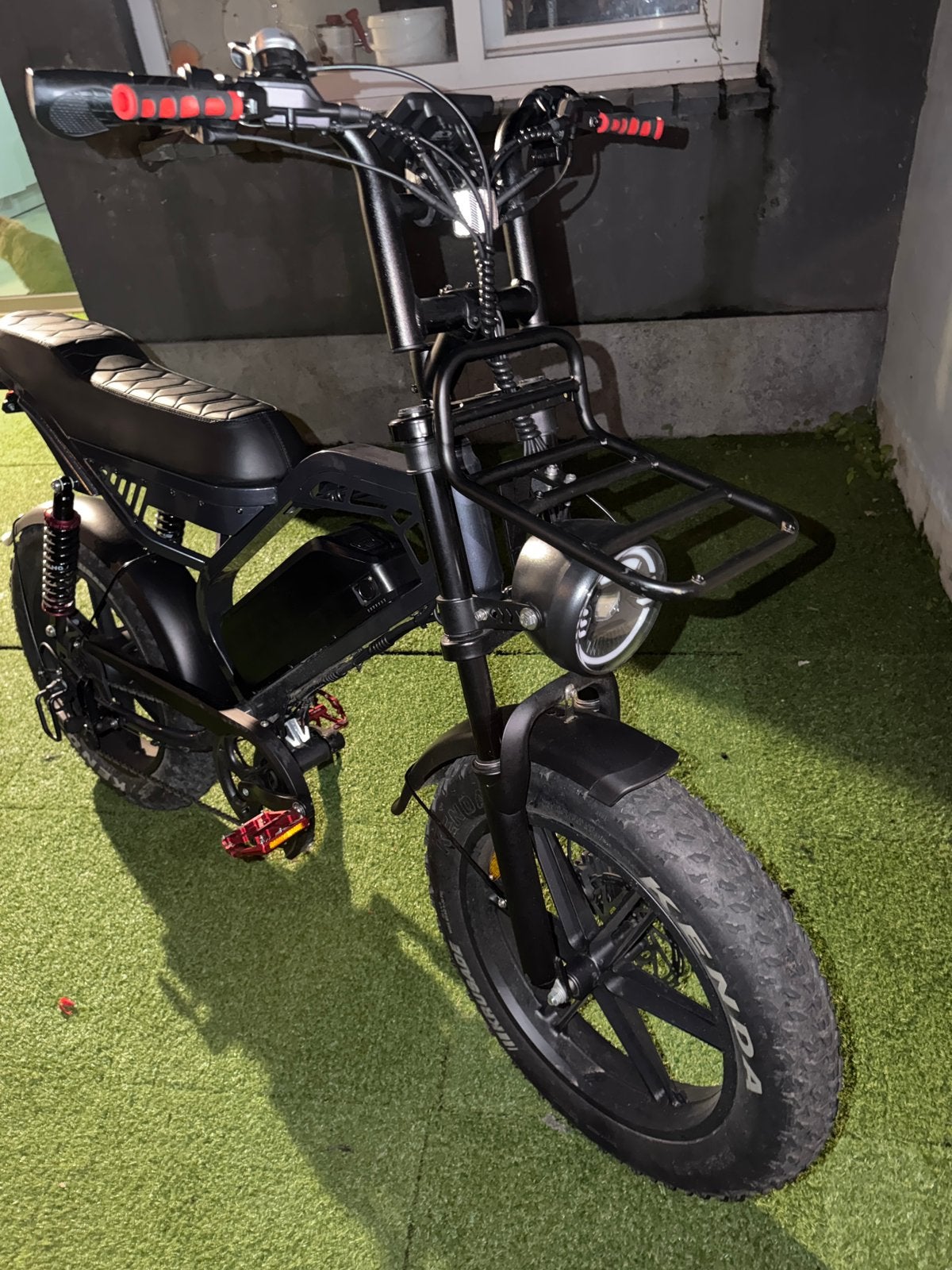 Fatbike, Fietsen en Brommers, Klasse A (25 km/u), Ophalen of Verzenden, Zo goed als nieuw, 3 versnellingen