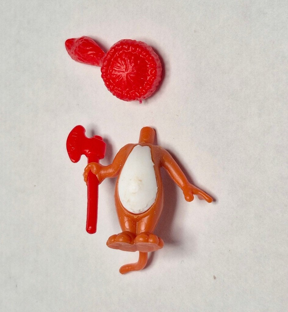 Tom and Jerry 1992 Jerry Bûcheron incomplet rouge K93 N 54, Collections, Enlèvement ou Envoi, Utilisé, Figurines