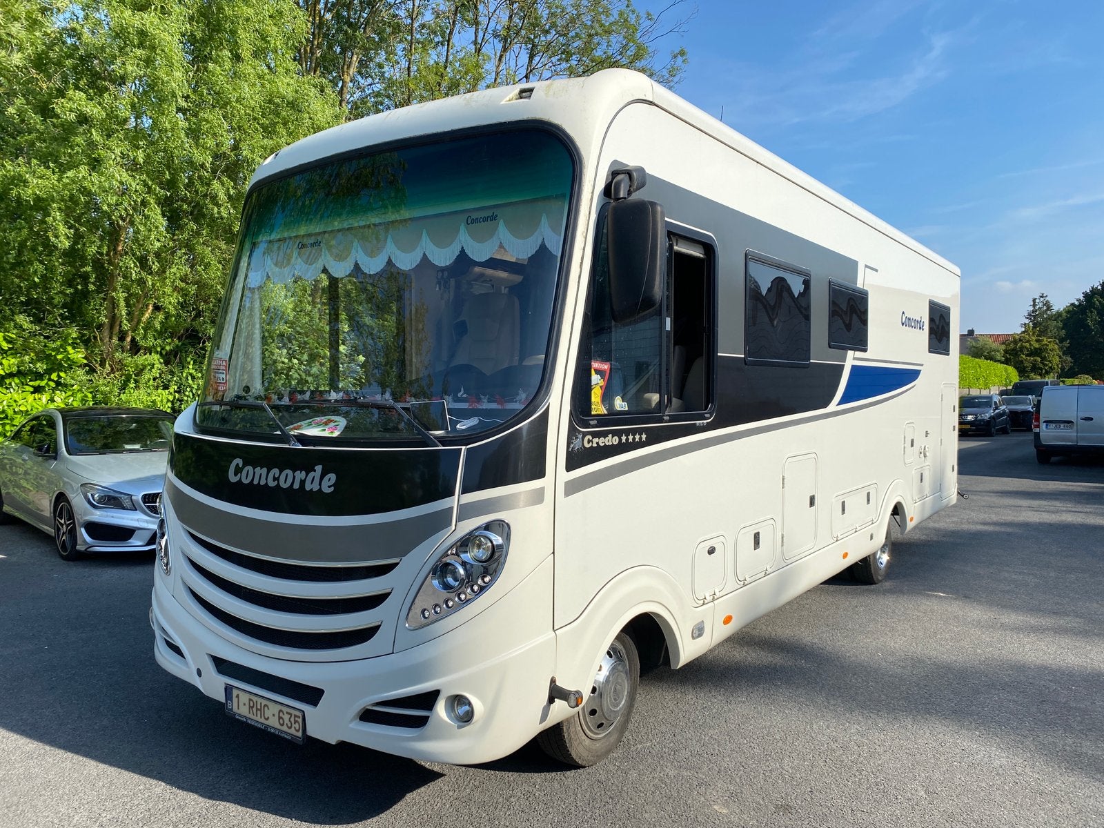 Concorde mobilhome credo 840L automaat 63000 km, Automaat, Concorde, Tot en met 2, Douche