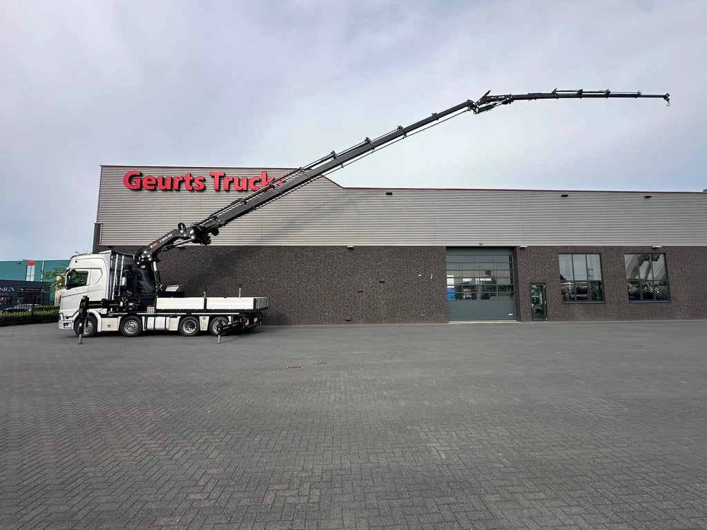 Scania S500 8X2 TREKKER BAKWAGEN +HIAB 858E-8+JIB 150X-6 KRA, Automaat, Euro 6, Scania, Diesel