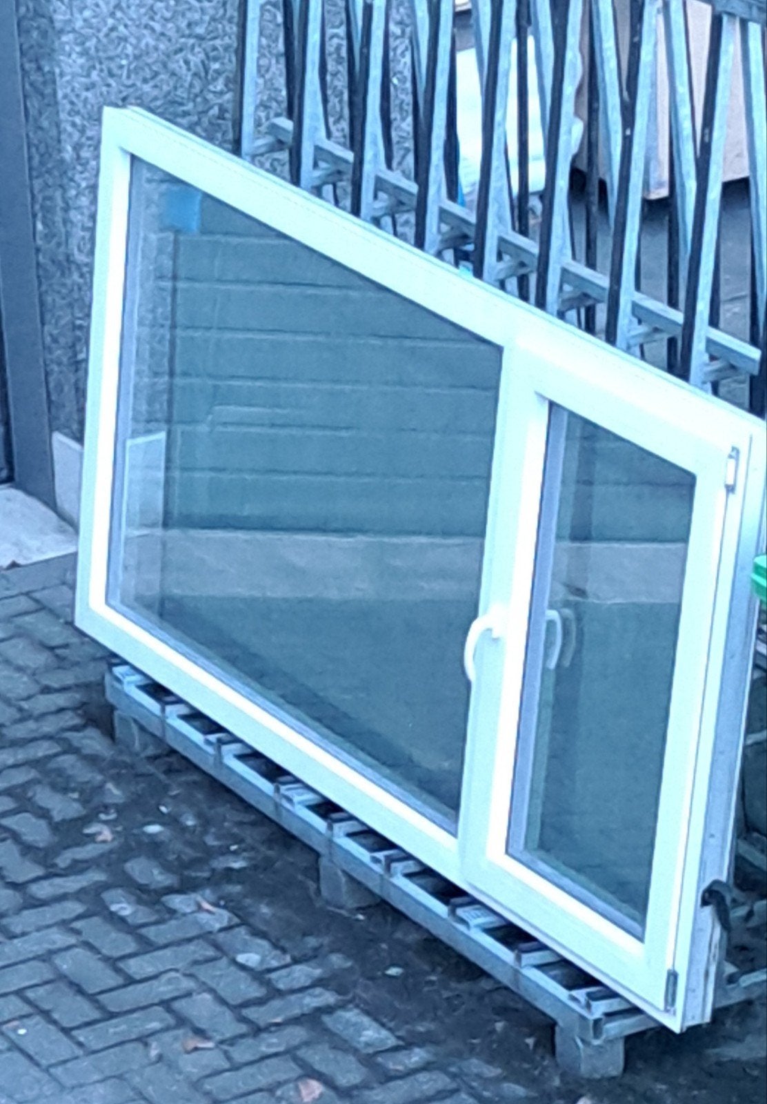 PVC raam NIEUW, Doe-het-zelf en Bouw, Raamkozijnen en Schuifdeuren, Ophalen, Aluminium