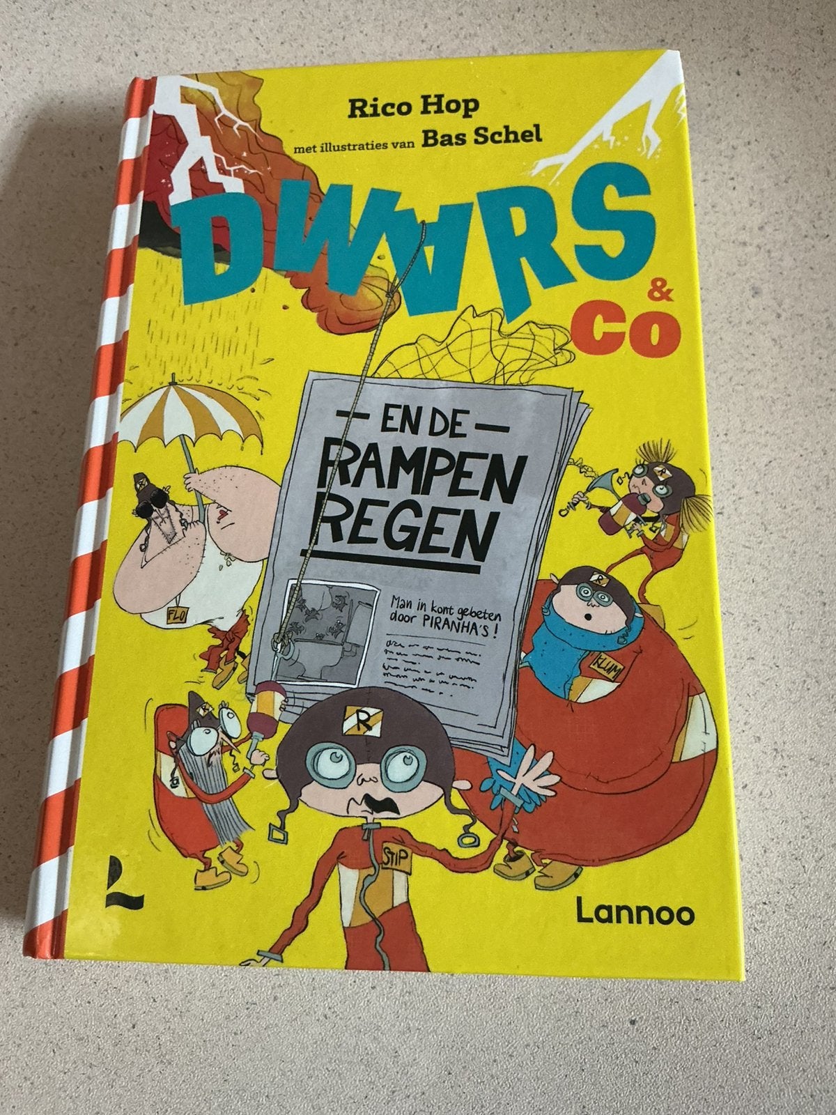 Rico Hop - Dwars & Co en de rampenregen, Enlèvement ou Envoi, Utilisé, Rico Hop