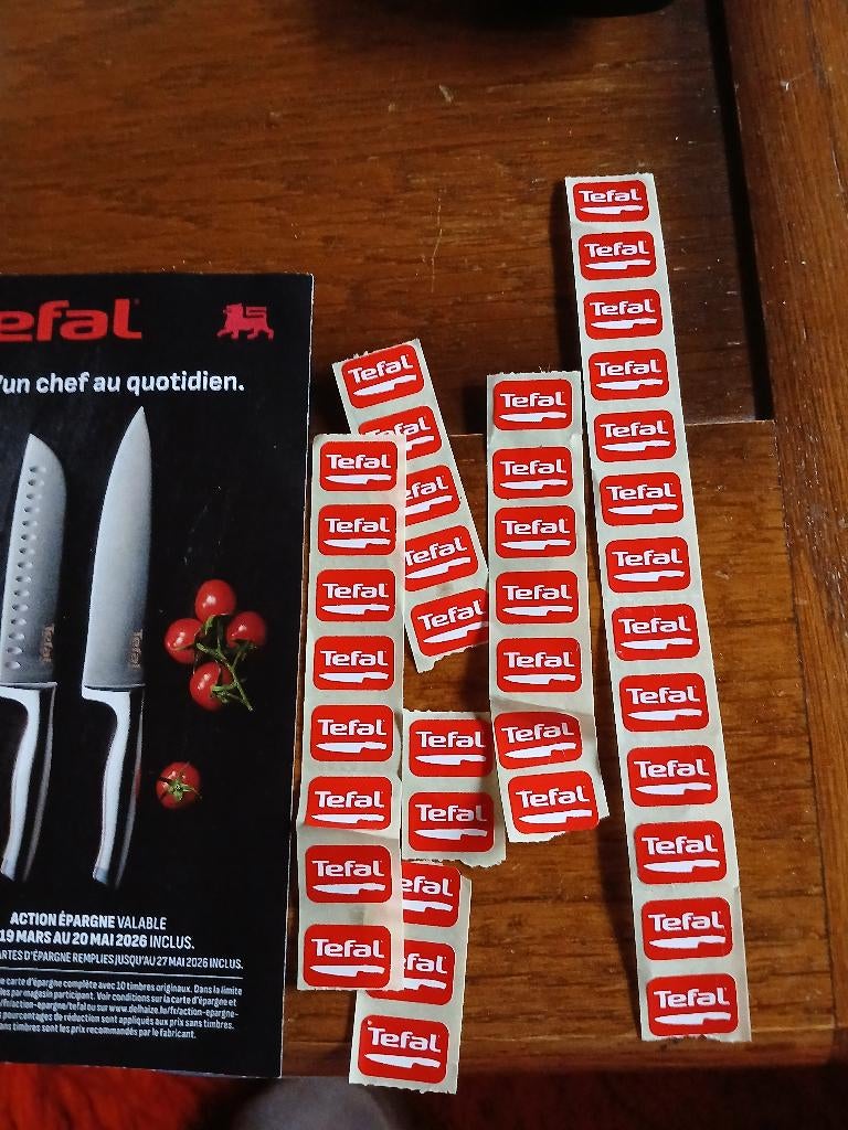 40 Delhaize Tefal-postzegels (27/05/2026)., Verzamelen, Ophalen of Verzenden