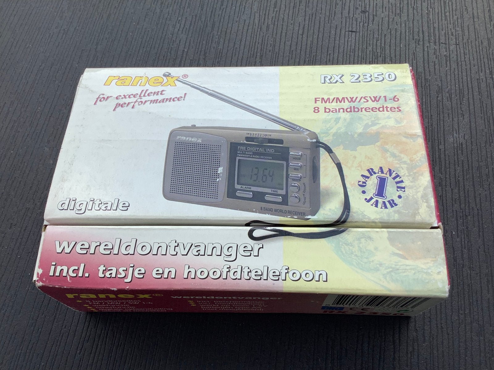 Wereldontvanger Ranex 2350 vintage radio, Audio, Tv en Foto, Radio's, Ophalen, Zo goed als nieuw, Wereldontvanger