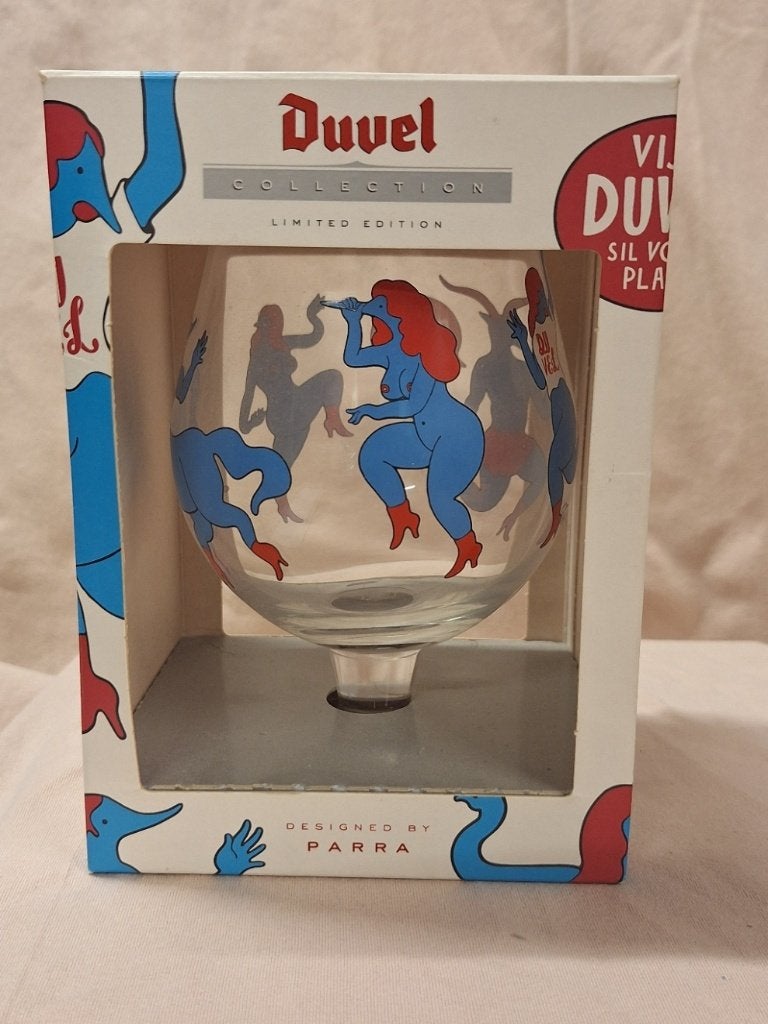 Verre Duvel, conçu par Parra, Enlèvement, Neuf, Verre à bière