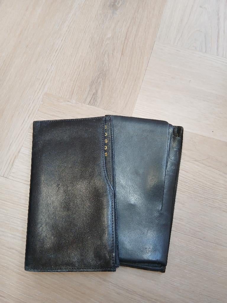 Portefeuille restauration, Ophalen of Verzenden, Gebruikt, Zwart, Leder