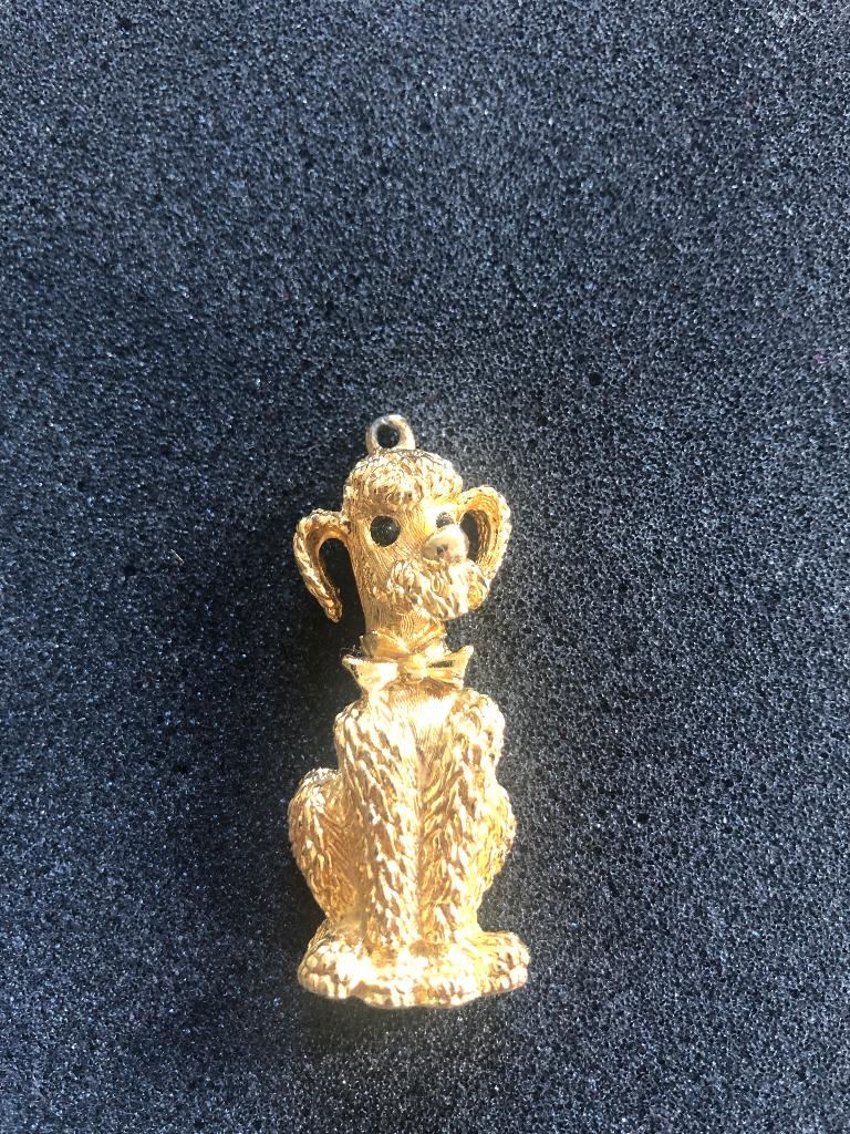 Vintage poodle hanger, Bijoux, Sacs & Beauté, Bijoux anciens, Enlèvement, Pendentif