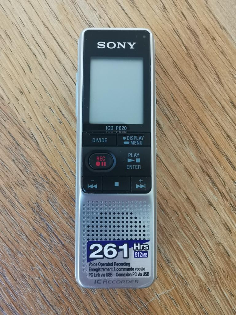 Voicerecorder, Ophalen of Verzenden