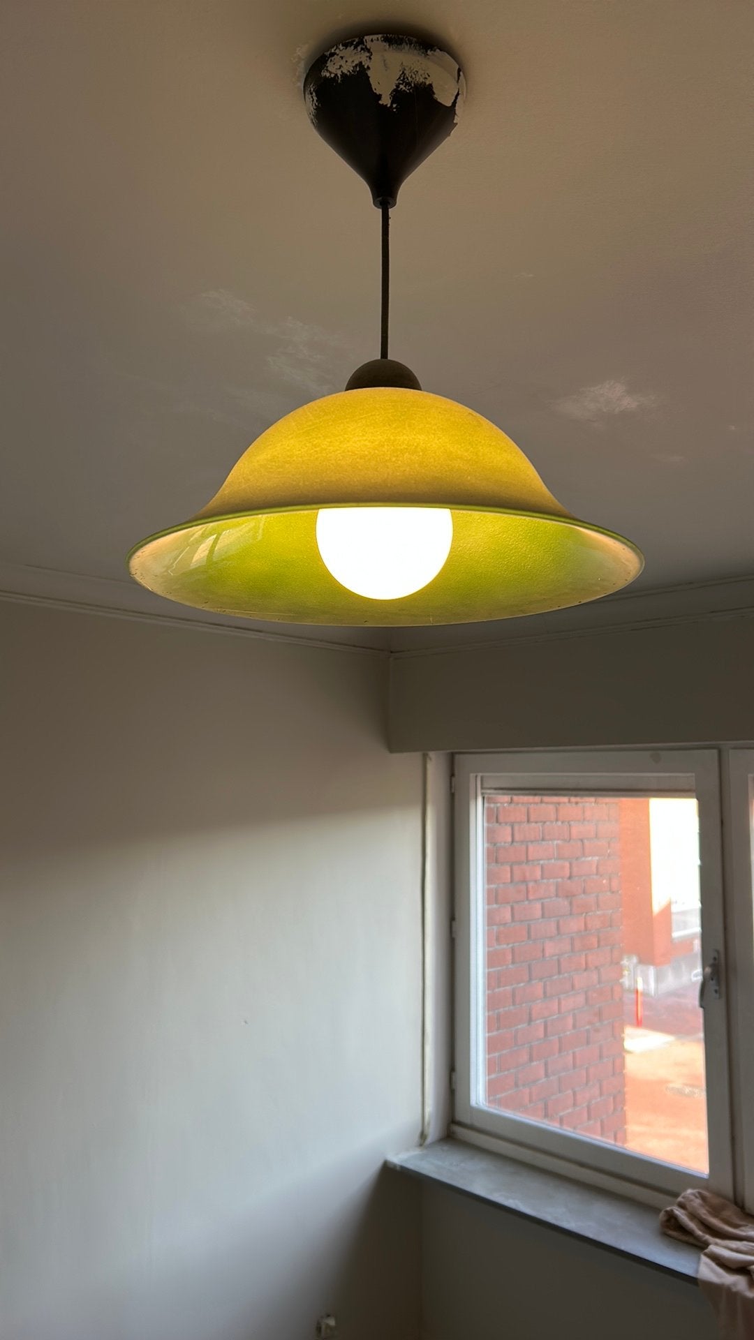 Vintage hanglamp, Maison & Meubles, Enlèvement, Comme neuf