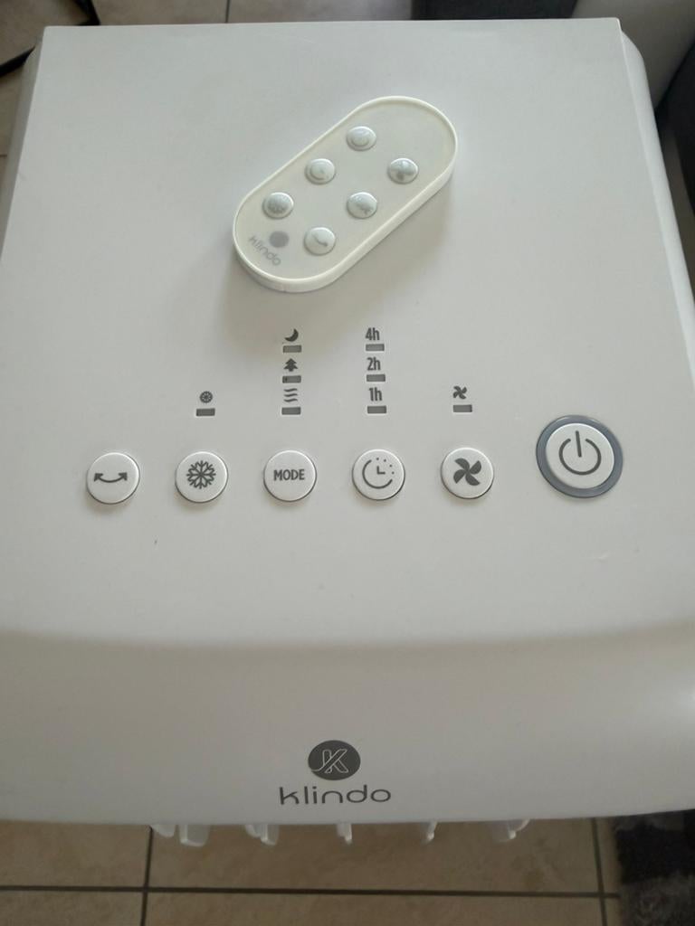 Rafraichisseur d air mobile KAC 65-23 KLINDO, Ophalen, Minder dan 60 m³, Ventileren, 3 snelheden of meer