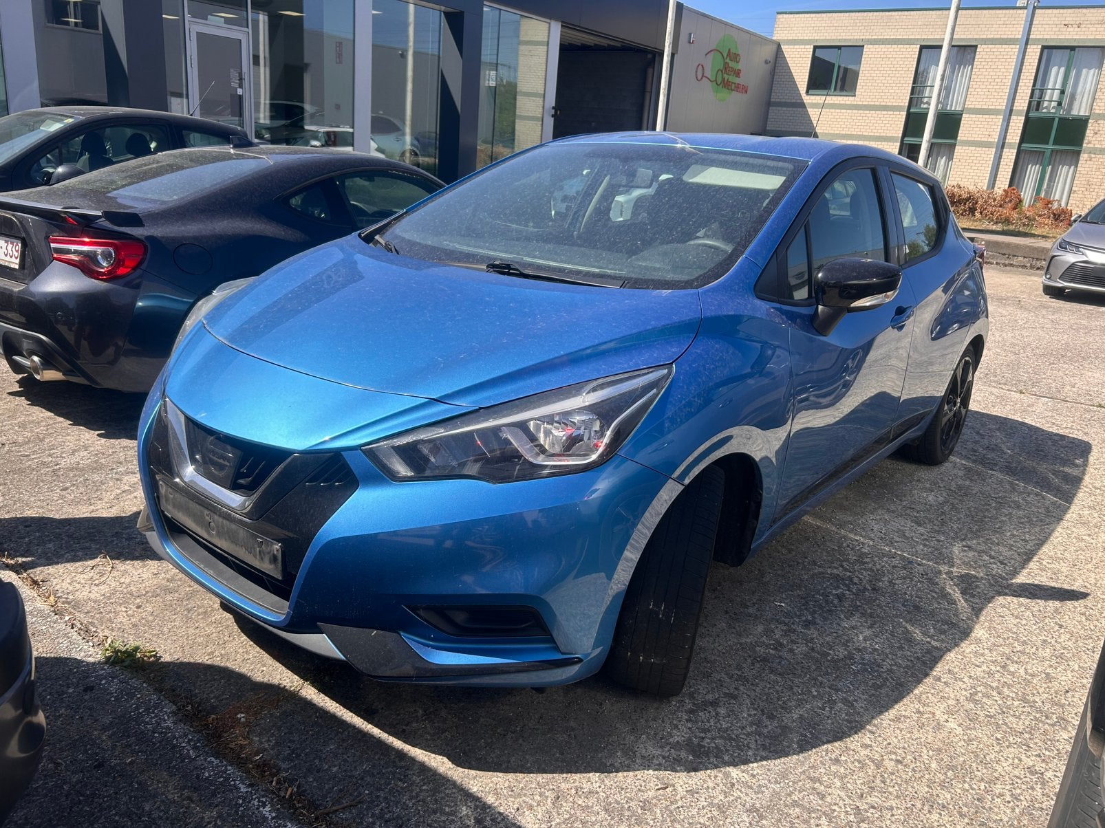 Nissan micra benzine, Blauw, Micra, Handgeschakeld, 5 deurs
