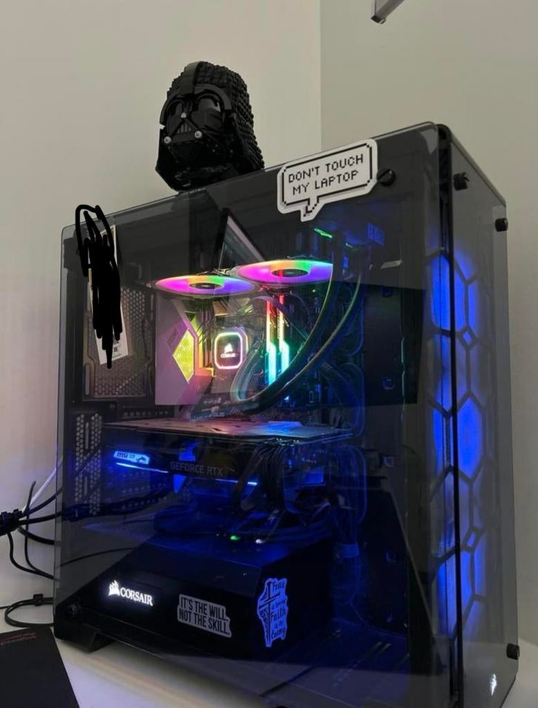 Gaming pc, Informatique & Logiciels, Ordinateurs de bureau, HDD, Enlèvement, Utilisé, Inconnu