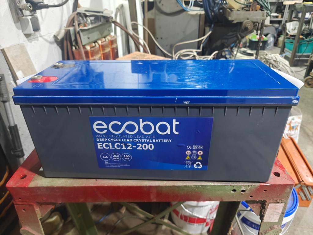 Batterie 12v 200Ah, Caravanes & Camping, Enlèvement, Comme neuf