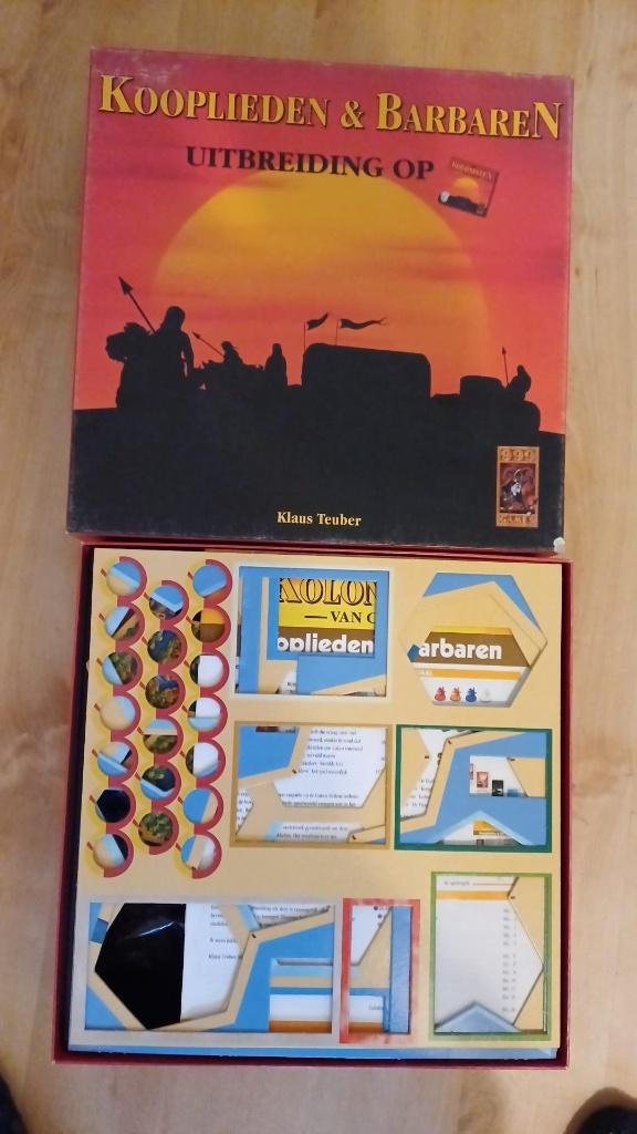 bordspel Kolonisten Catan Kooplieden en Barbaren 999, Hobby en Vrije tijd, Gezelschapsspellen | Bordspellen, Nieuw, Een of twee spelers
