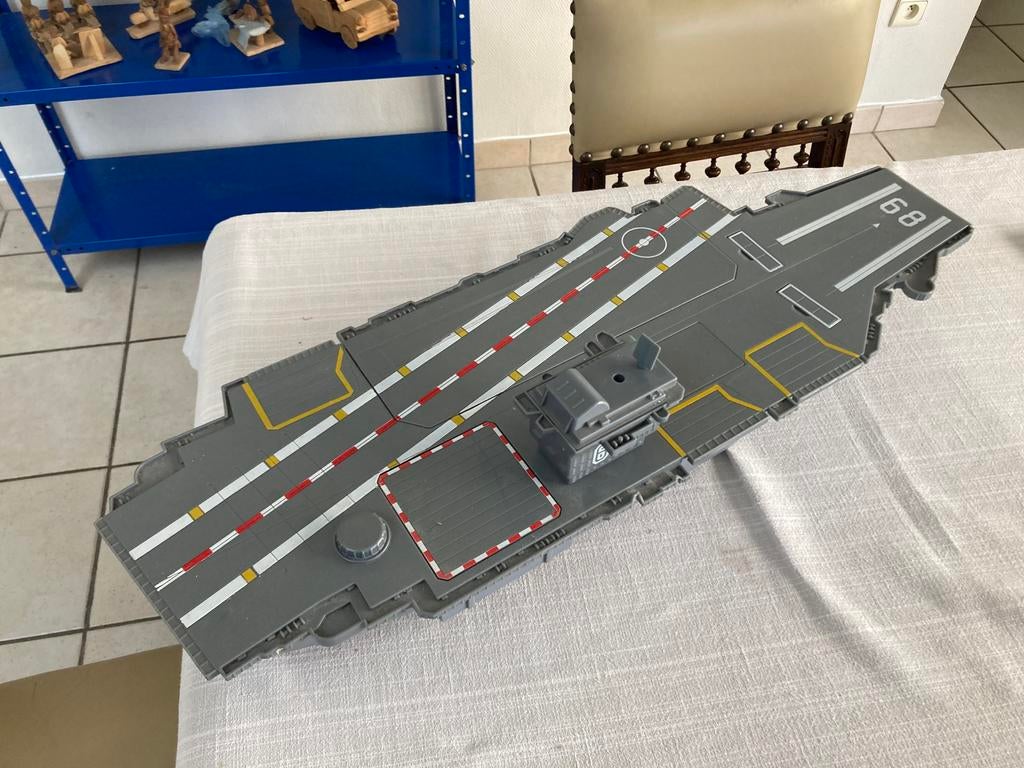 Vliegdekschip met vliegtuigen, Ophalen, Gebruikt