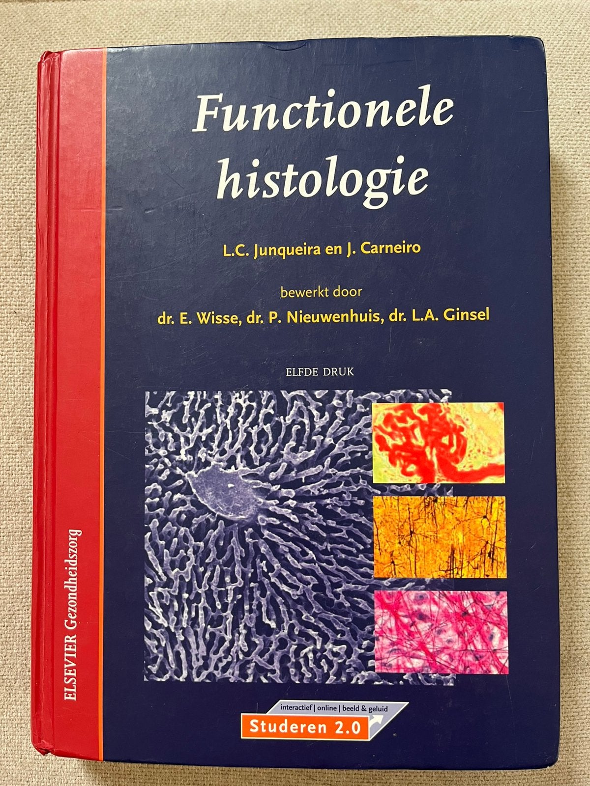 Functionele histologie - veertiende druk, Livres, Enlèvement, Comme neuf
