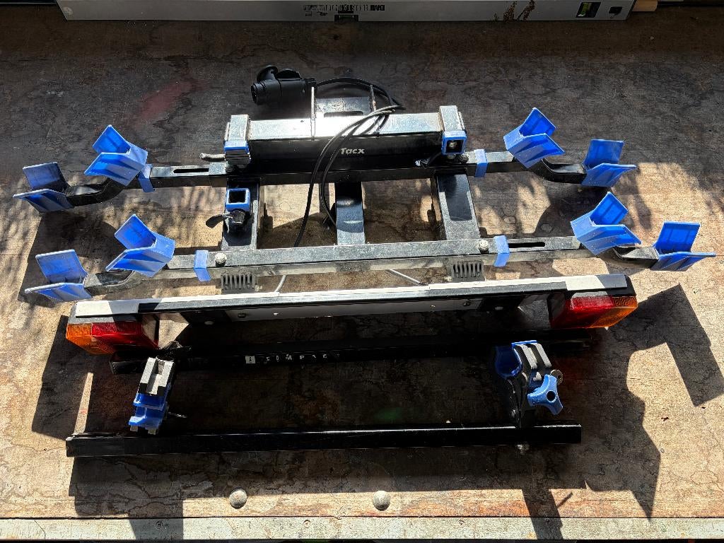 Fietsendrager Tacx auto, Ophalen, 2 fietsen, Gebruikt, Trekhaakdrager