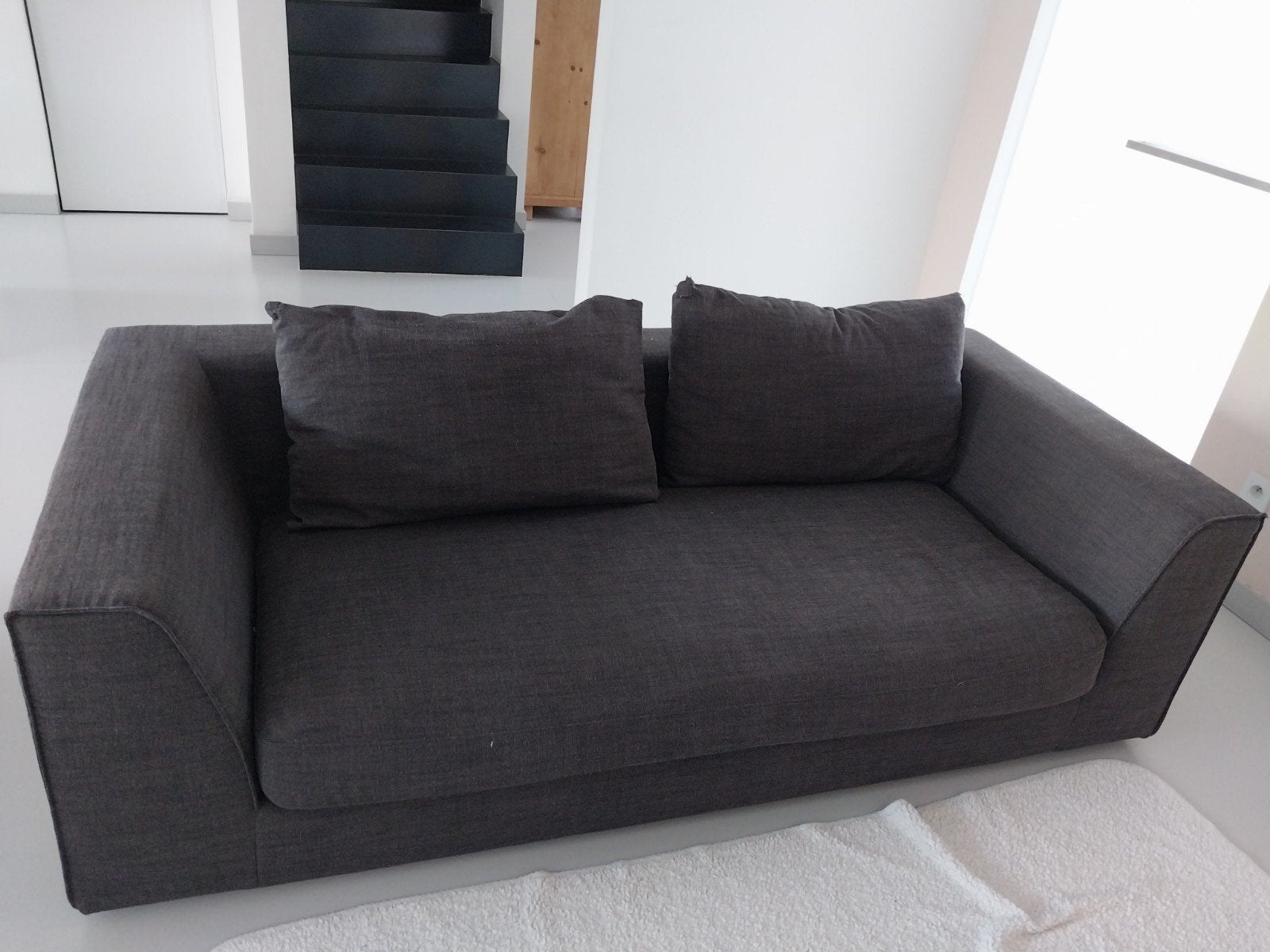 sofa 3 zit, Enlèvement, Utilisé, Tissus, Scandinavisch