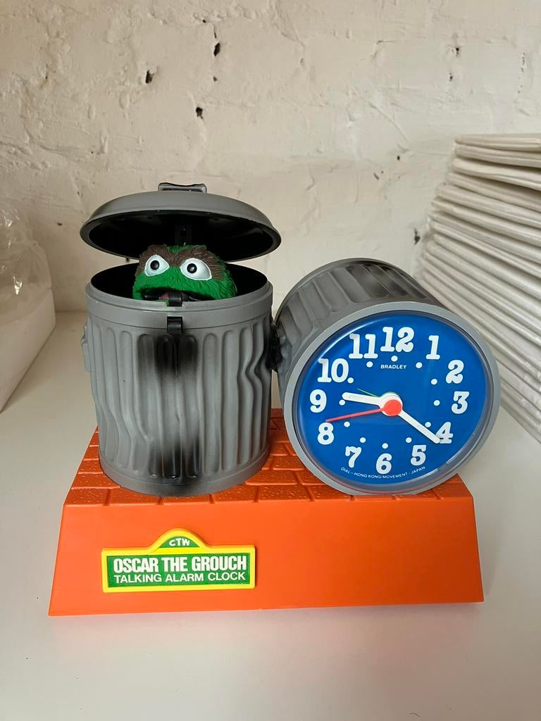 Vintage Sesame street klok , lees beschrijving !, Ophalen