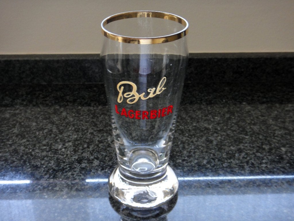 Bab Lagerbier!, Verzamelen, Ophalen of Verzenden, Zo goed als nieuw, Glas of Glazen, Overige merken