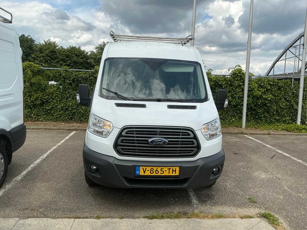 Ford - Transit - 350 2.0 TDCI L3H2 Tr - Van, Auto's, Gebruikt, Euro 6, Bedrijf, Diesel