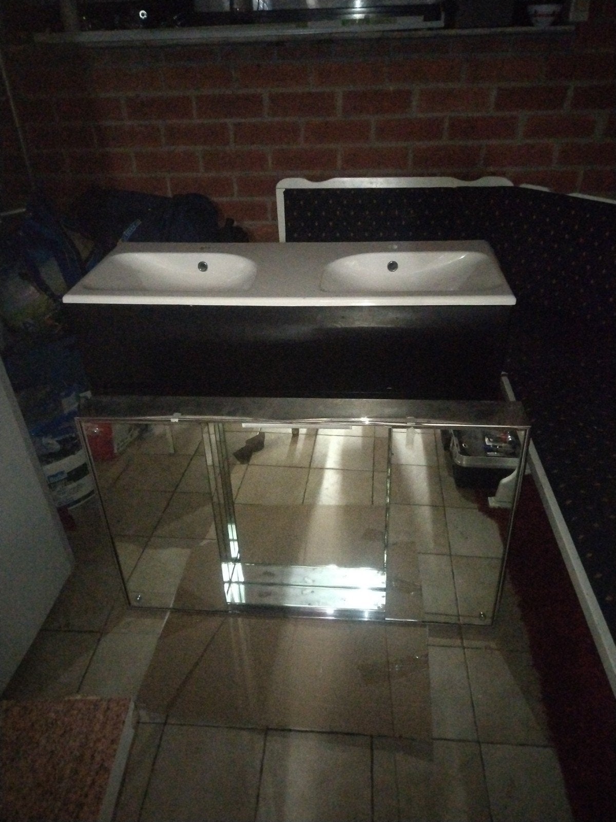 Meuble salle de bain double vasque., Maison & Meubles, Salle de bain | Meubles de Salle de bain, Enlèvement