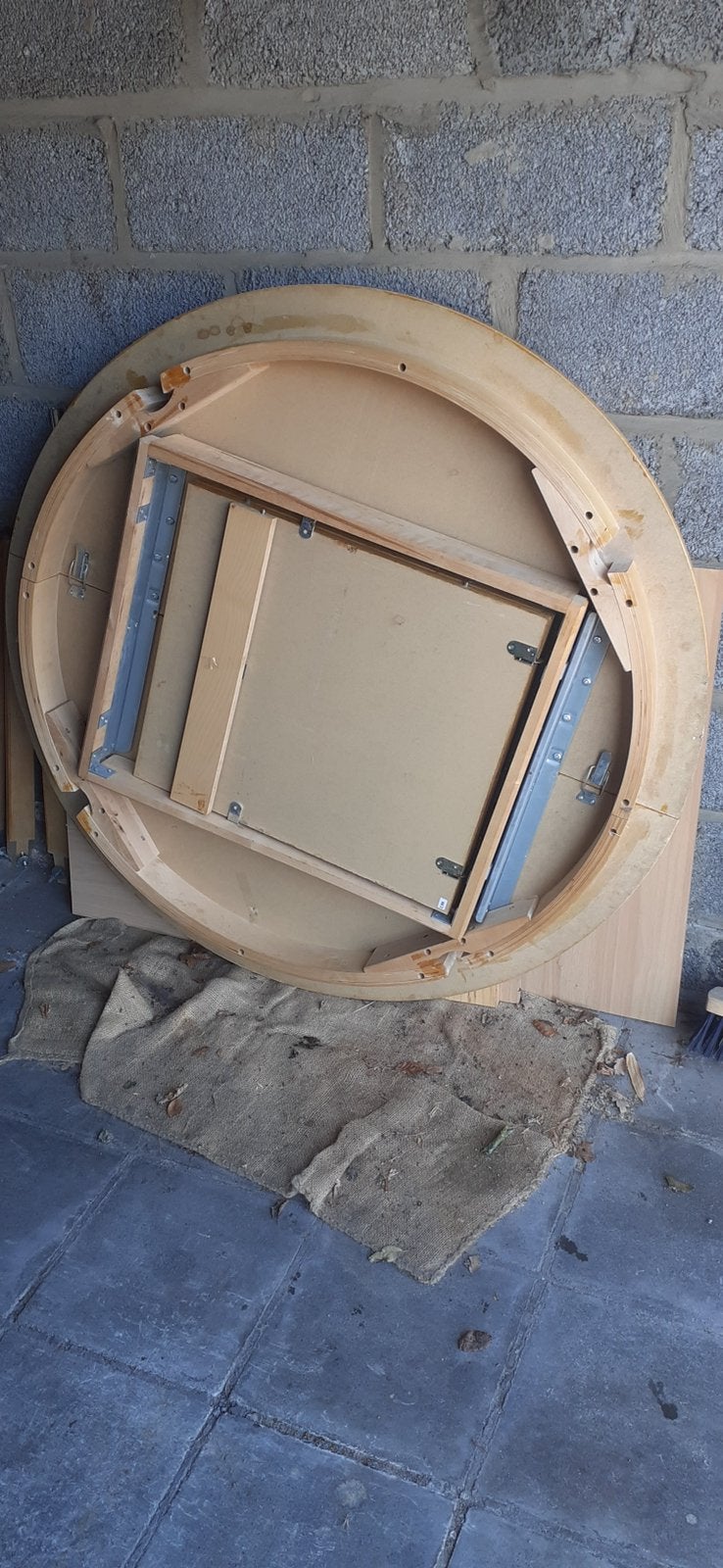 Ronde tafel, Ophalen, 100 tot 150 cm