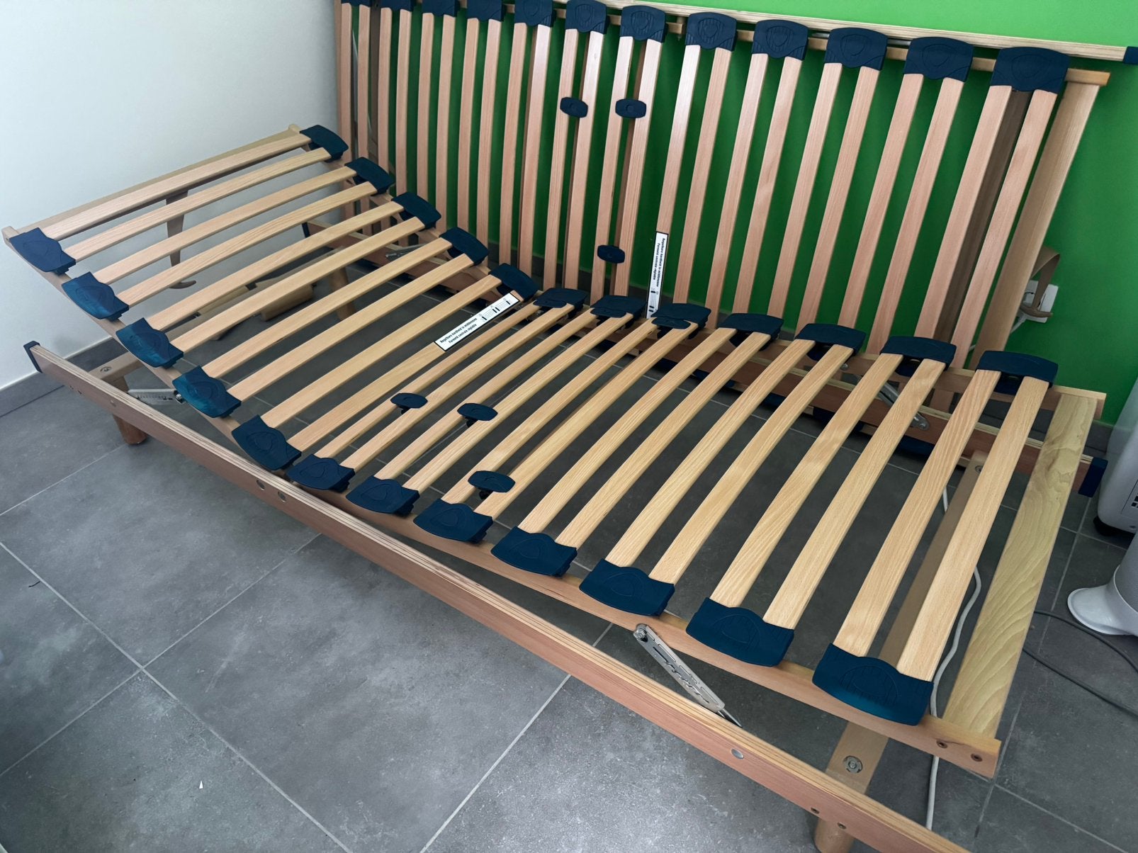 2 Sommiers 80 x200 inclinables tête et pieds, Ophalen, Zo goed als nieuw