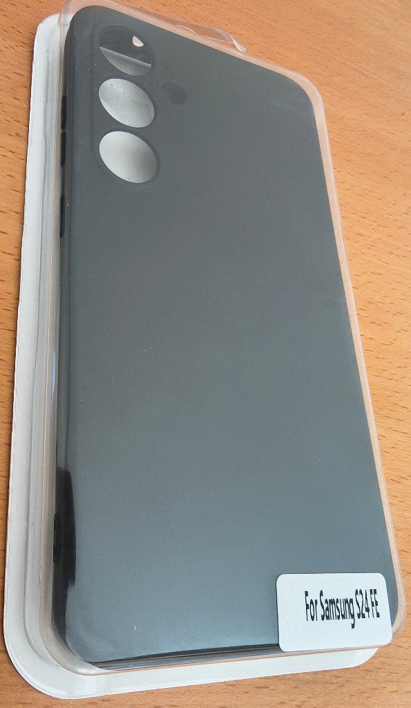 Coque Samsung S24FE noire, Télécoms, Téléphonie mobile | Housses, Coques & Façades | Samsung, Enlèvement, Neuf, Autres modèles