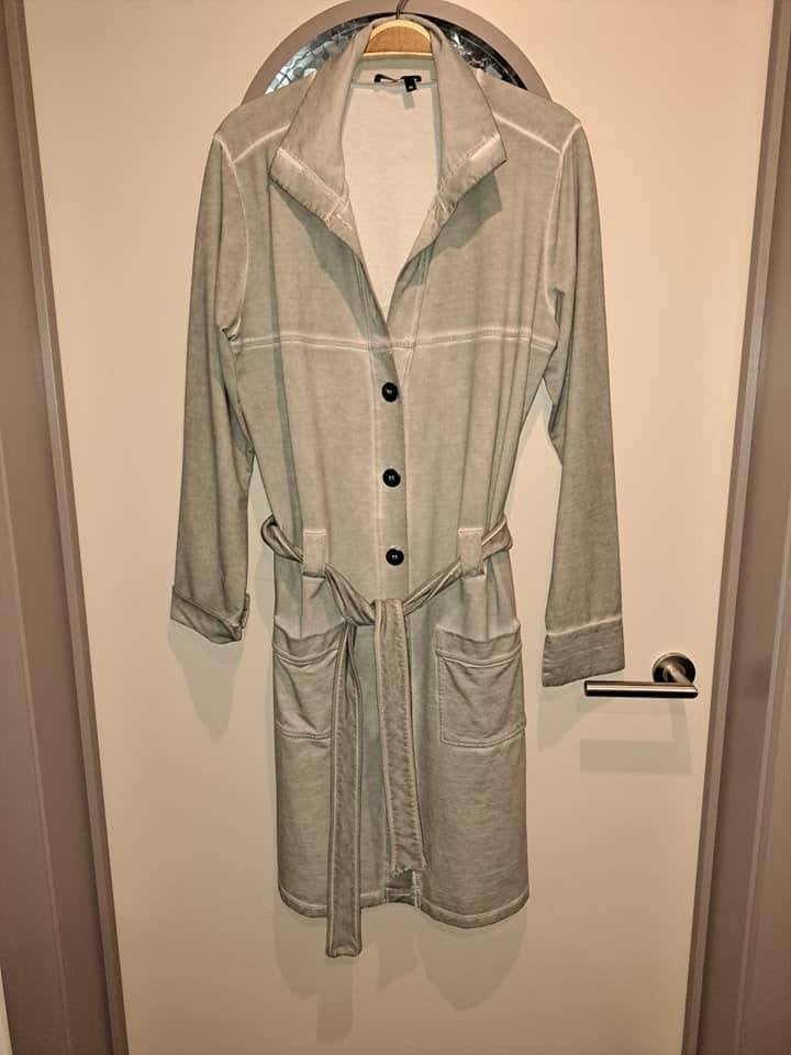 Hemdjurk stretch, mt 40 (kan ook als lange vest), Kleding | Dames, Ophalen of Verzenden, Zo goed als nieuw, Maat 38/40 (M)