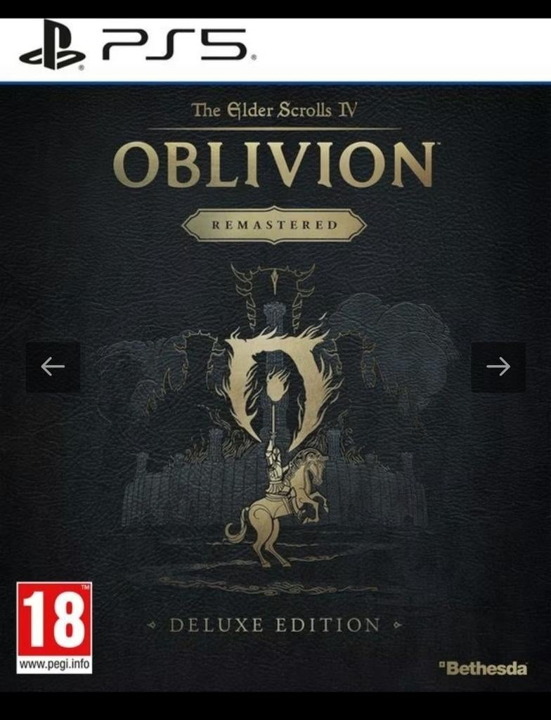 Oblivion Elder Scrolls IV PS5 (sealed!), Games en Spelcomputers, Ophalen of Verzenden