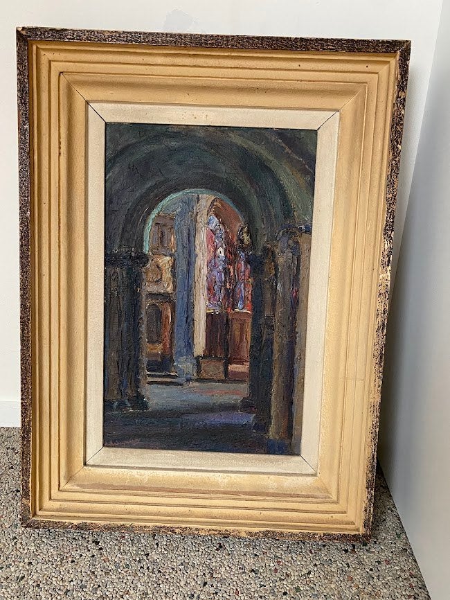 peinture de Brocqueroy L., Enlèvement