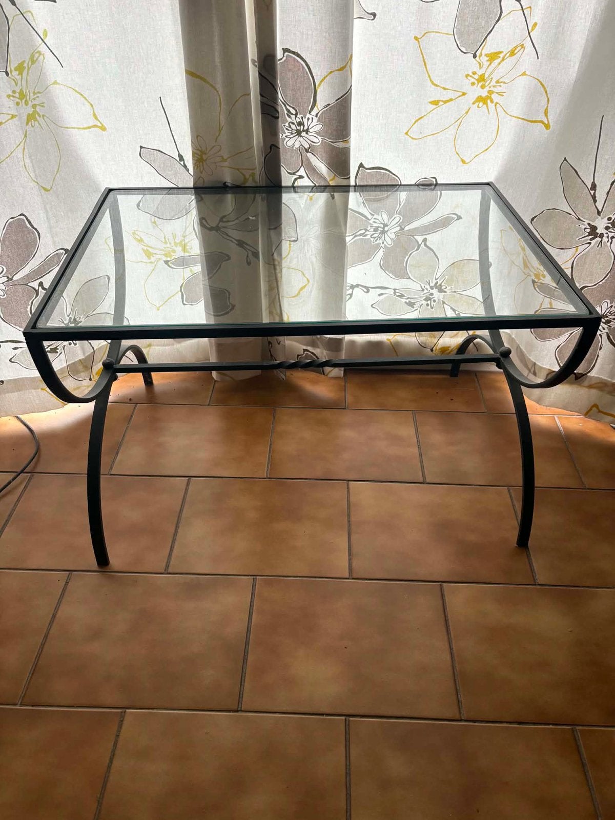Table basse, Maison & Meubles, Enlèvement, Utilisé, Verre