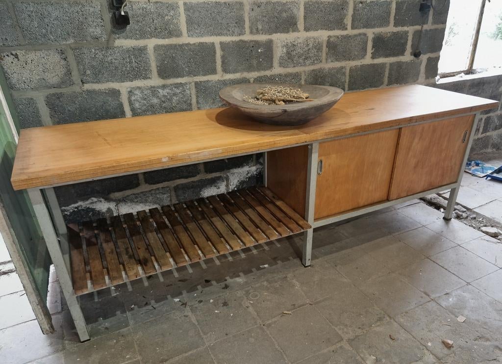Sterke bakkerstafel werkbank, Ophalen