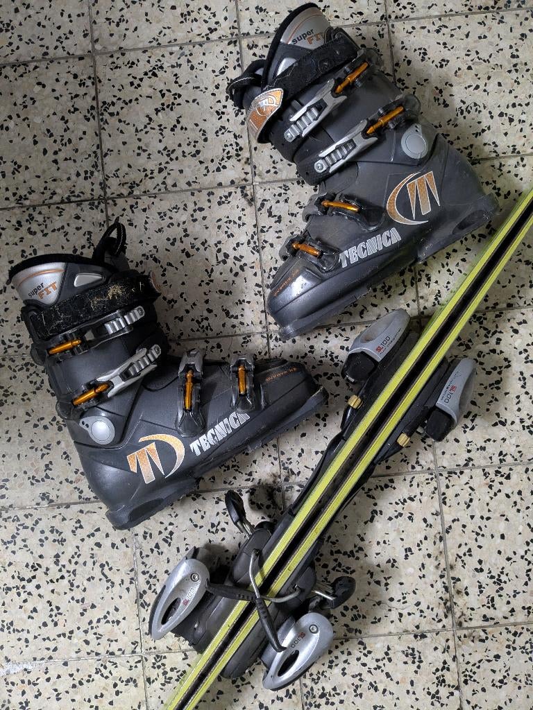 Ski’s 150 cm + skibotten maat 41, Ophalen, 140 tot 160 cm, Gebruikt, Nordica
