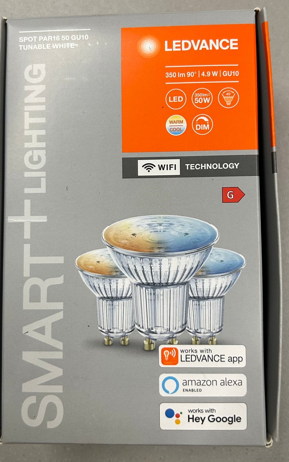 Ledvance slimme lampen-GU10, GU10, Dimbaar, Nieuw, Ophalen of Verzenden